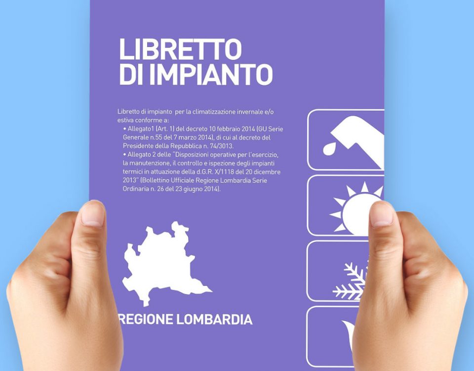 Libretto di impianto - regione lombardia