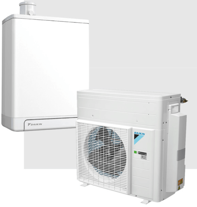 riscaldamento ibrido Daikin Altherma H-Hybrid in R32