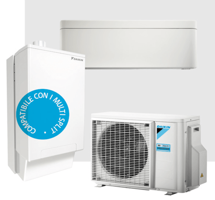 riscaldamento ibrido Daikin Altherma R-Hybrid + Multi