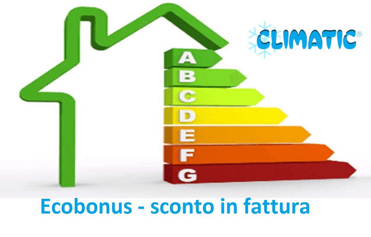 sconto in fattura e superbonus110 Climatic srl