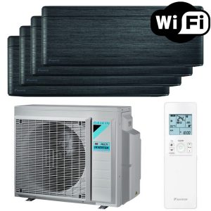 Condizionatore Daikin Stylish Quadri Split Black Wood