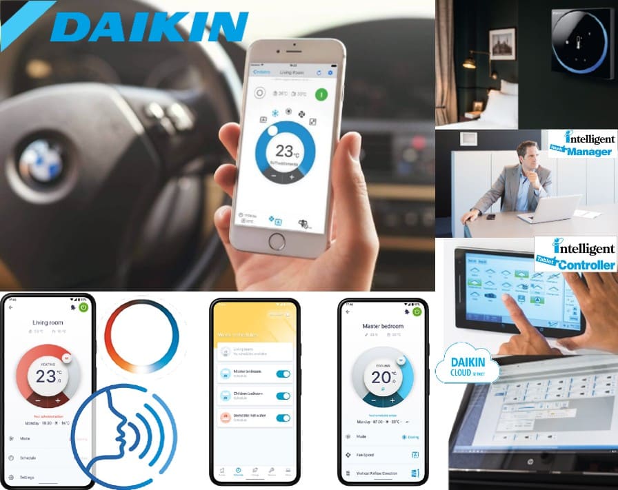 Daikin soluzioni di Smart Remote Control, app