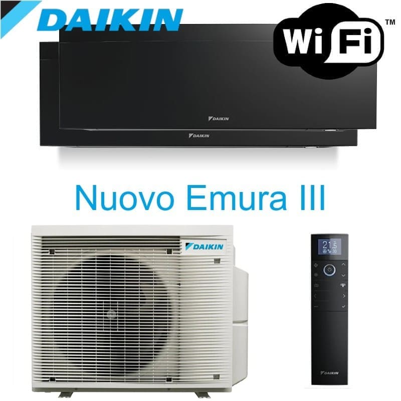 Condizionatore Daikin Emura Dual Split Black