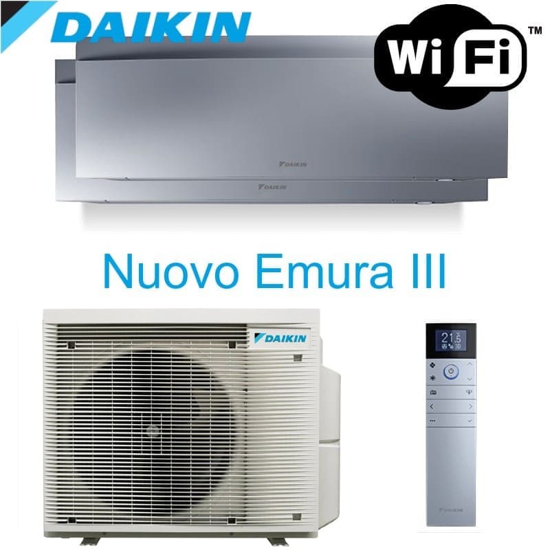 Condizionatore Daikin Emura Dual Split Silver