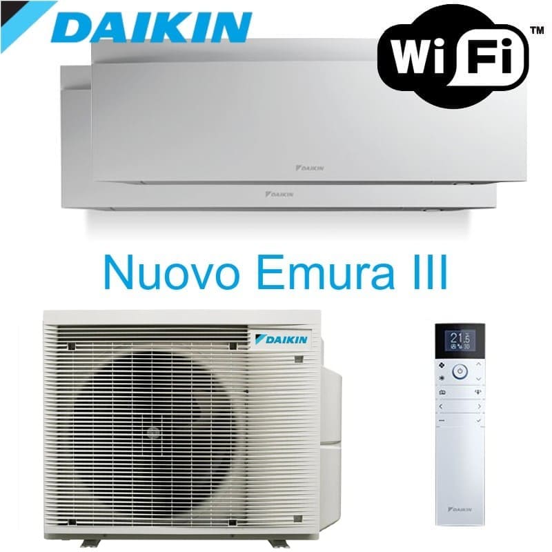 Condizionatore Daikin Emura Dual Split White