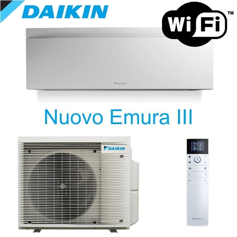 climatizzatore daikin emura 7000 btu white