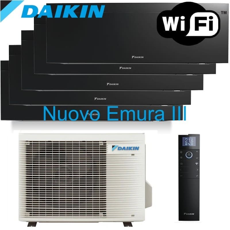 Condizionatore Daikin Emura Penta Split Black