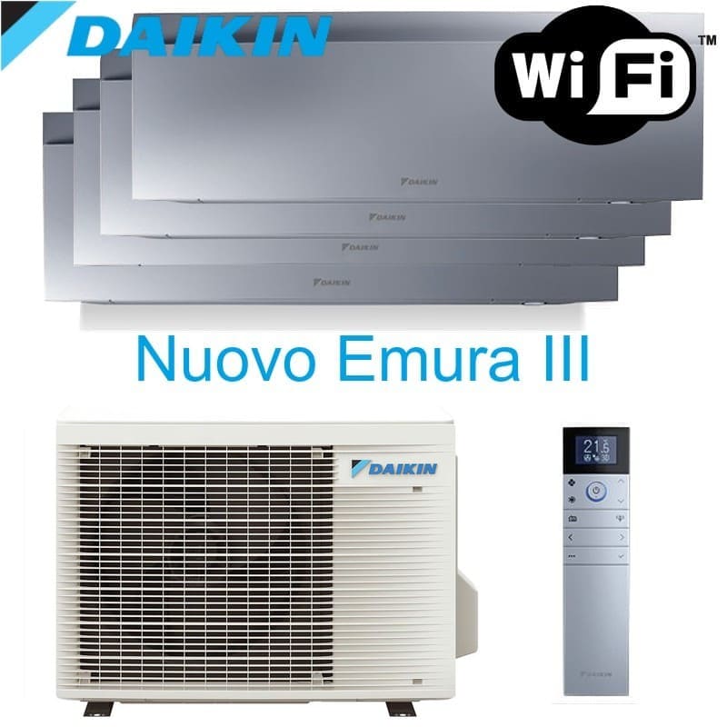 Condizionatore Daikin Emura Quadri Split Silver