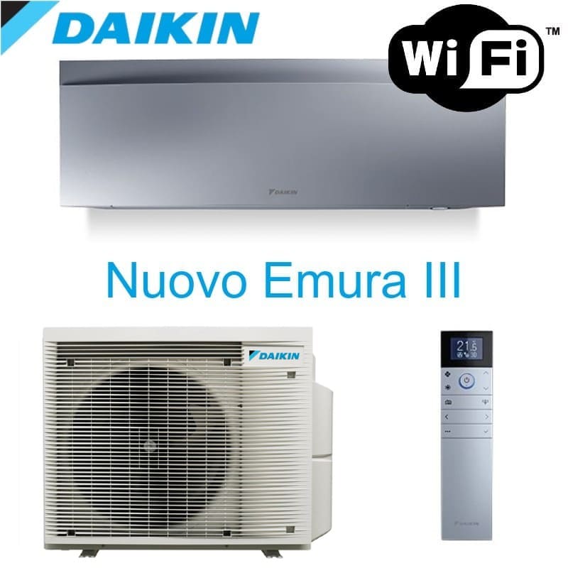 climatizzatore daikin emura 9000 btu silver