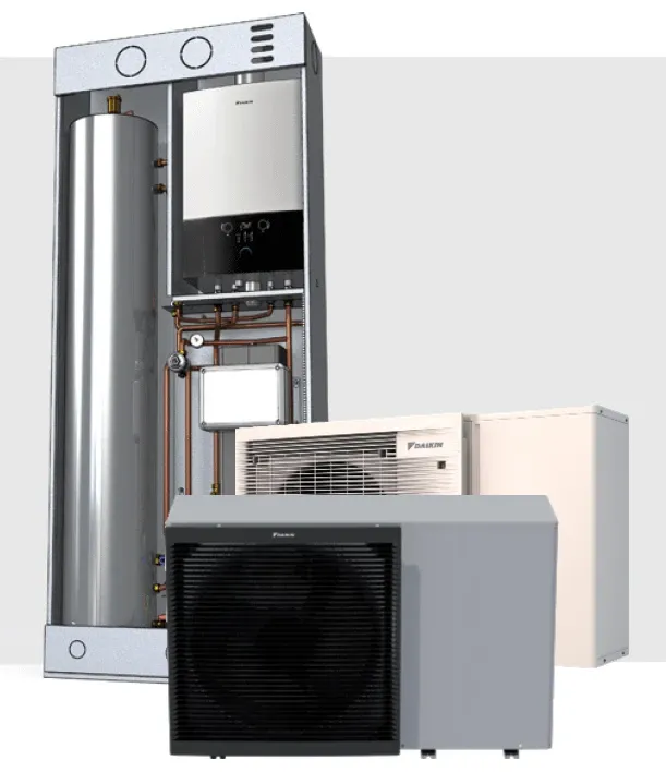 Pompa di calore Daikin Altherma In-Wall Hybrid